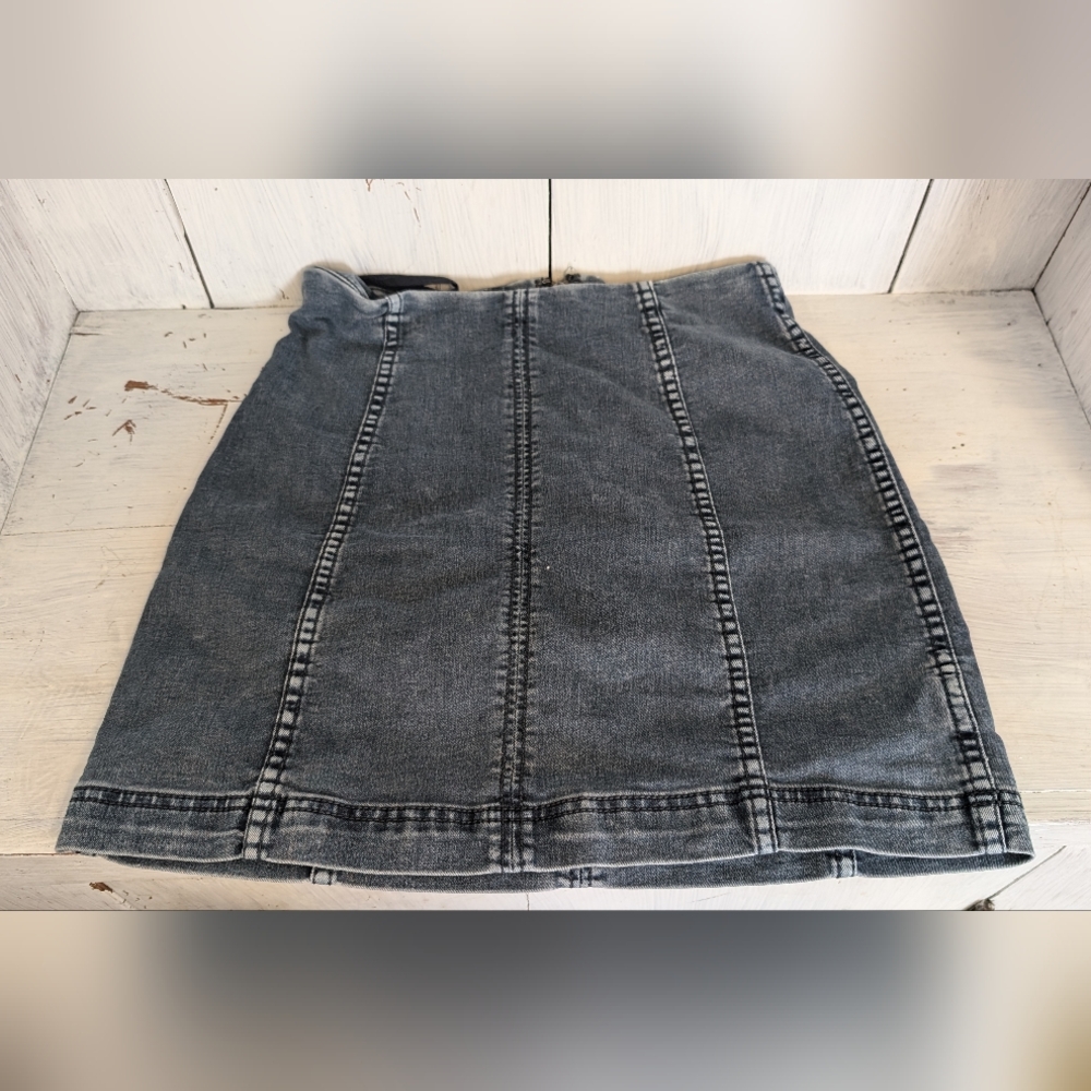 Free People Denim Skirt